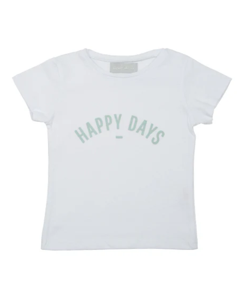 Bob and Blossom White Happy Days T-Shirt