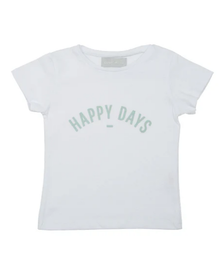 Bob and Blossom White Happy Days T-Shirt
