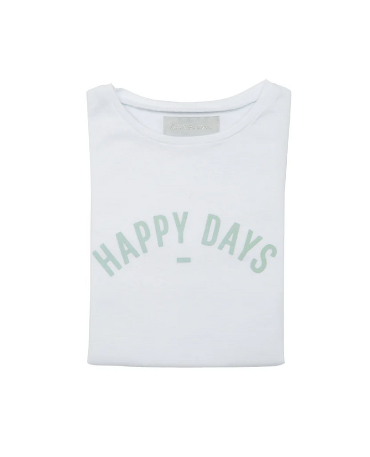 Bob and Blossom White Happy Days T-Shirt