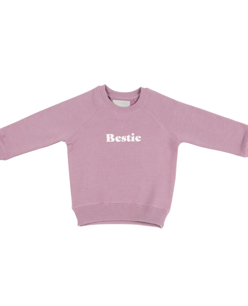 Bob and Blossom Violet Bestie Sweatshirt