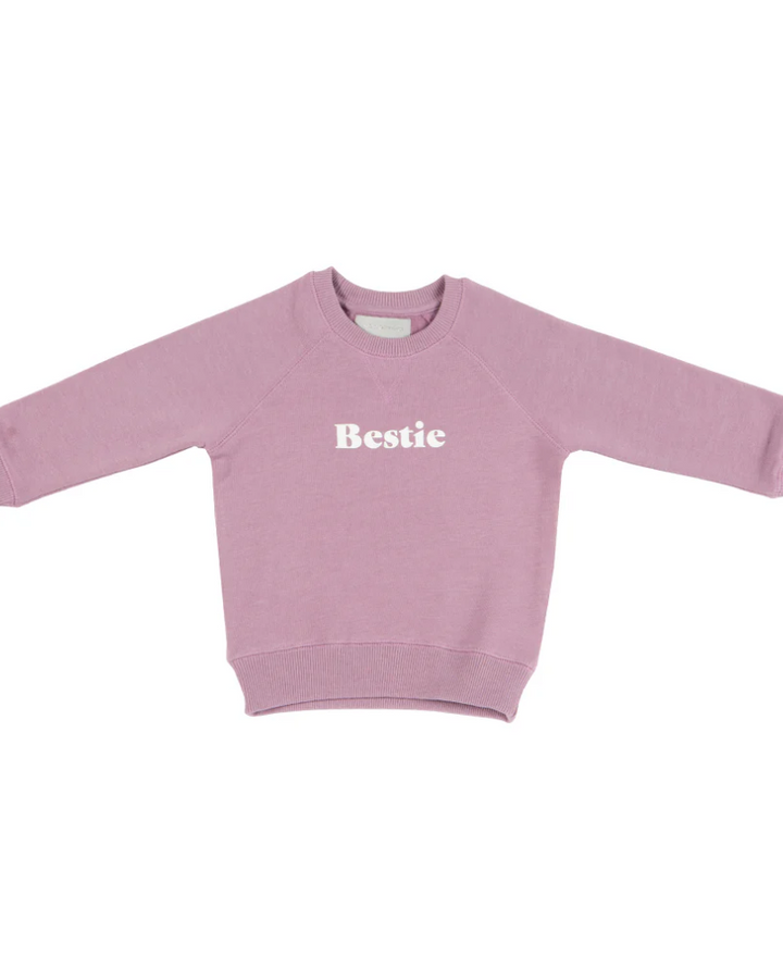 Bob and Blossom Violet Bestie Sweatshirt