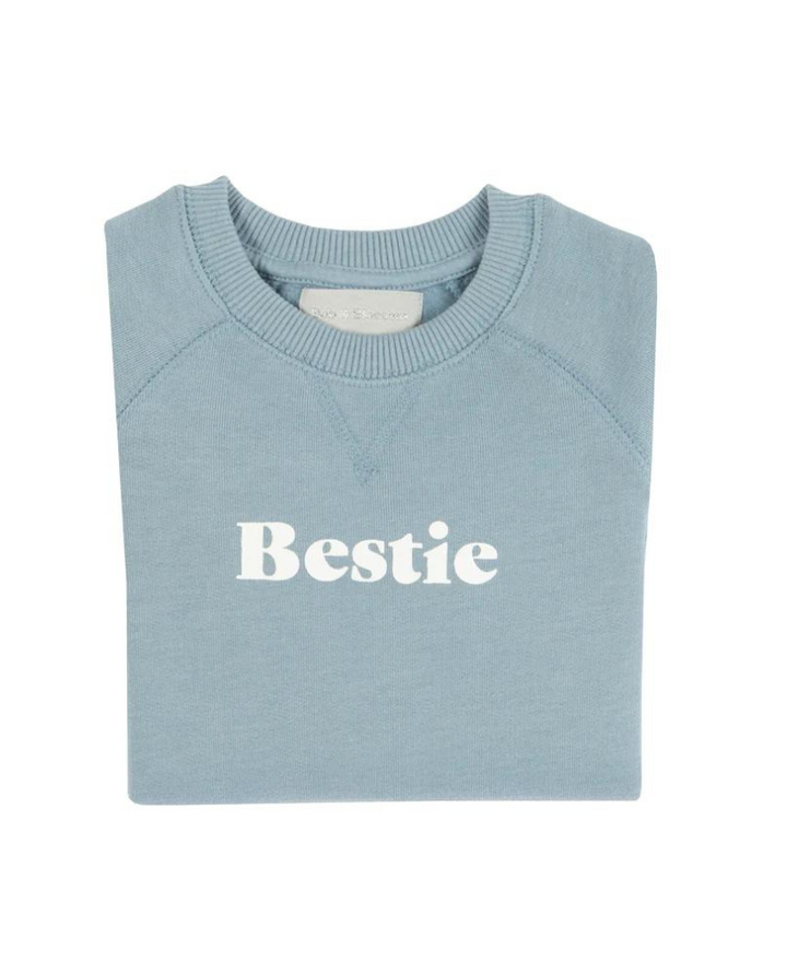 Bob and Blossom Blue Bestie Sweatshirt