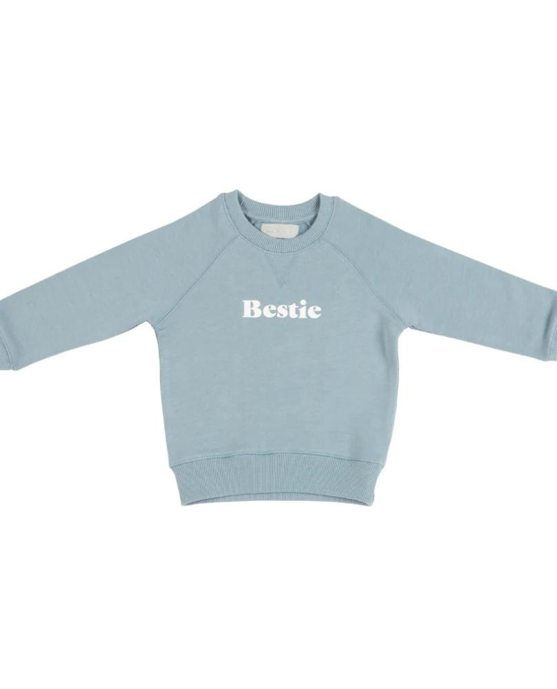 Bob and Blossom Blue Bestie Sweatshirt