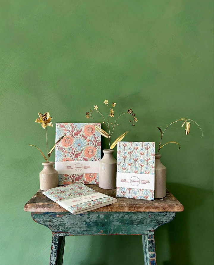 Bohemia Design Garlane Green Notebook