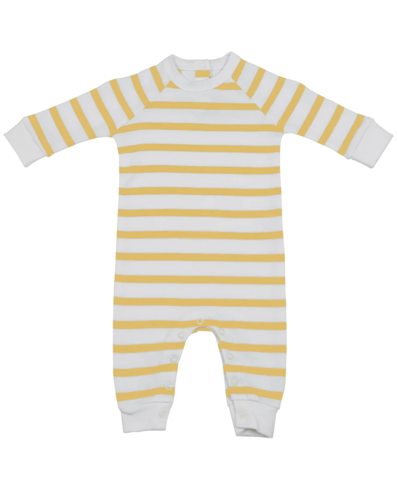 Bob and Blossom Buttercup Striped Onesie