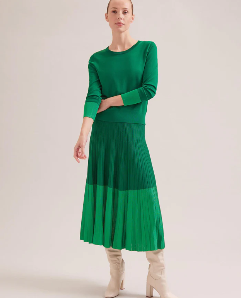 Cefinn Colette Emerald Green Skirt