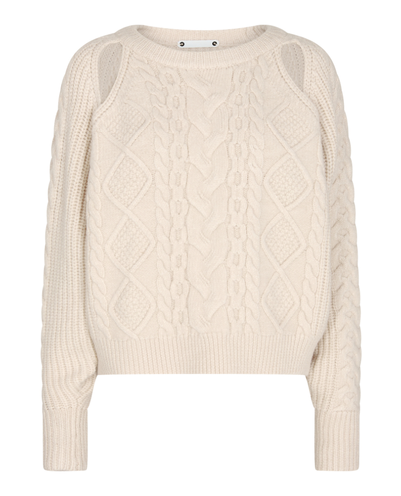 Cocouture Row Pearl Cable Knit