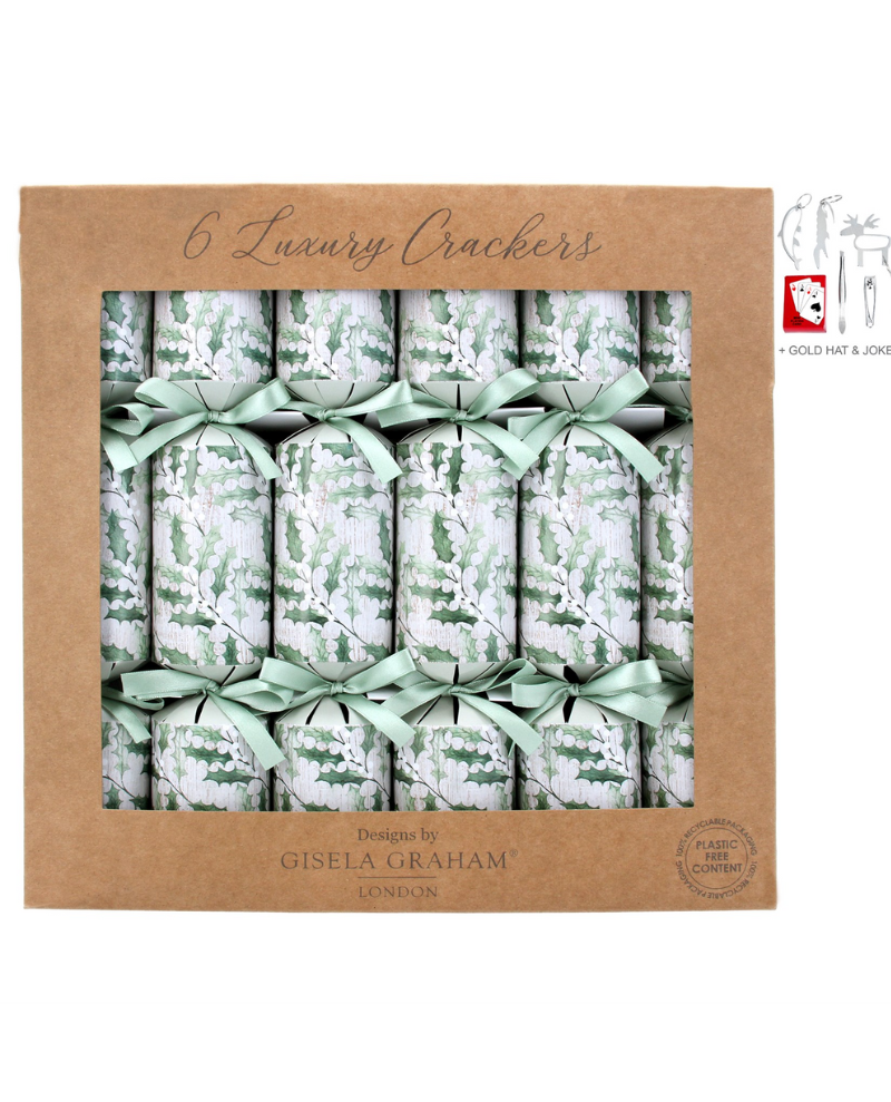 Gisela Graham Holly and Berries Crackers
