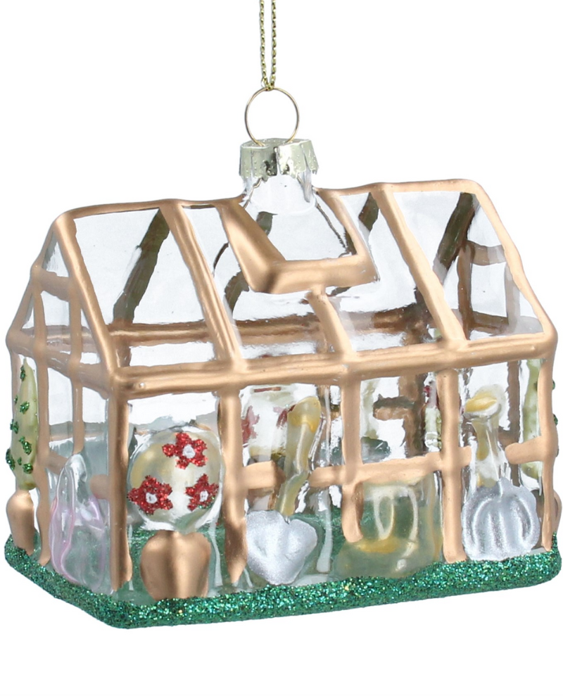 Gisela Graham Glass greenhouse Decoration