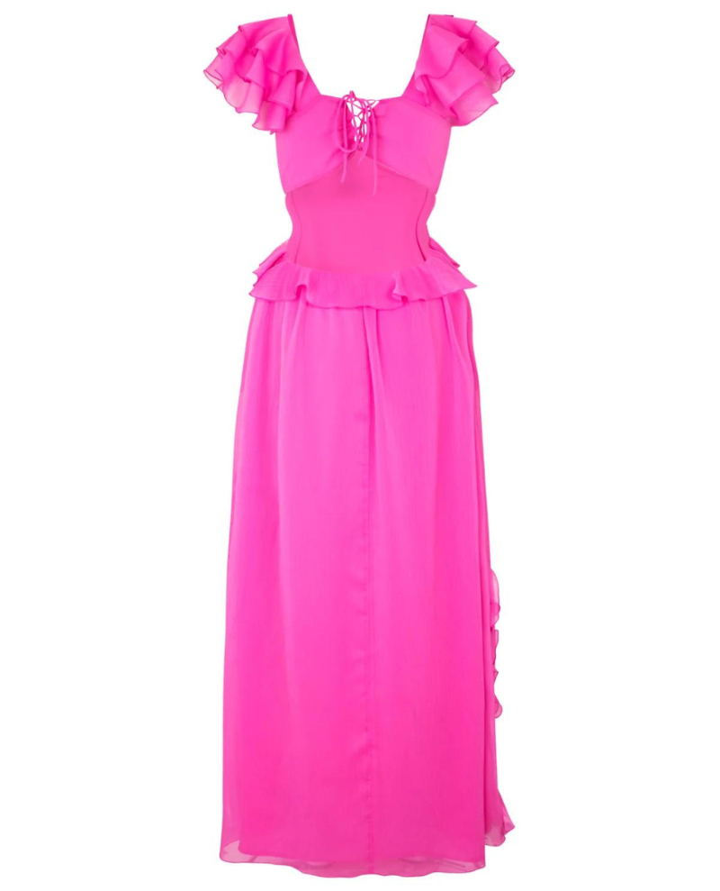Cras Biancacras Neon Pink Dress