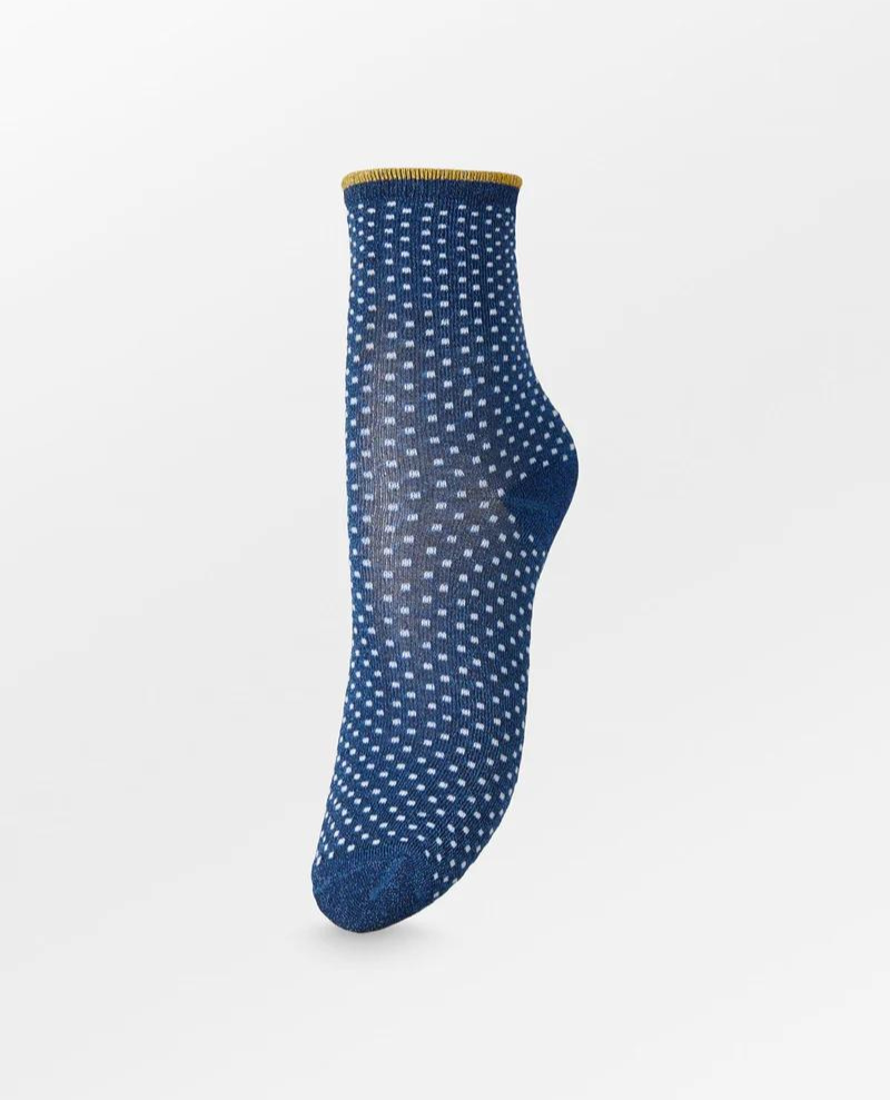 Beck Sondergaard Dina Twilight Blue Dots Socks