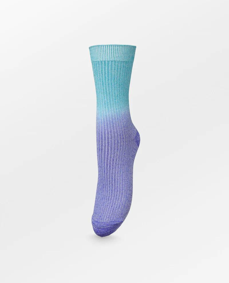 Beck Sondergaard Gradiant Blue Glitter Socks