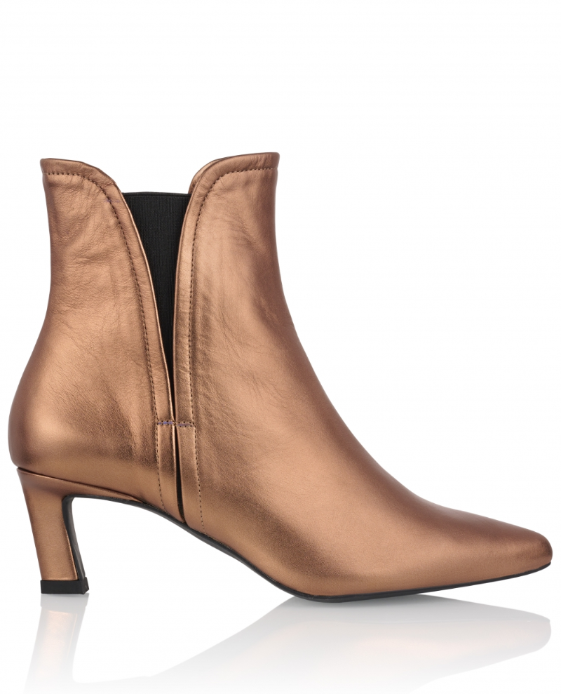 DWRS Livorno Bronze Ankle Boots