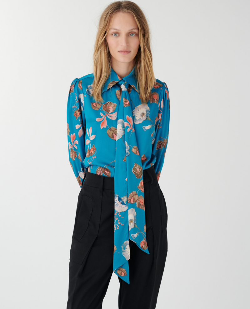 Dea Kudibal Kikki Bindweed Pampa Bow Blouse