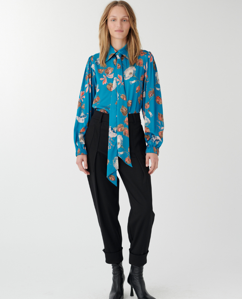 Dea Kudibal Kikki Bindweed Pampa Bow Blouse