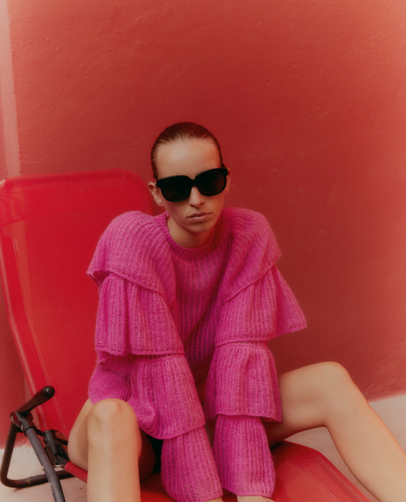Dea Kudibal Layrinna Hot Pink Knit