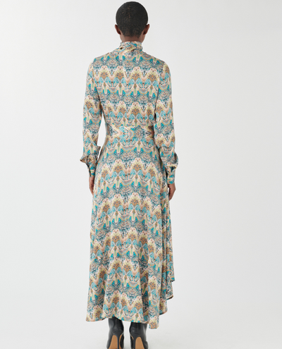 Dea Kudibal Olga Alcazar Eucalyptus Bow Dress