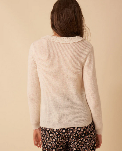 Des Petits Hauts Charlette Ecru Knit