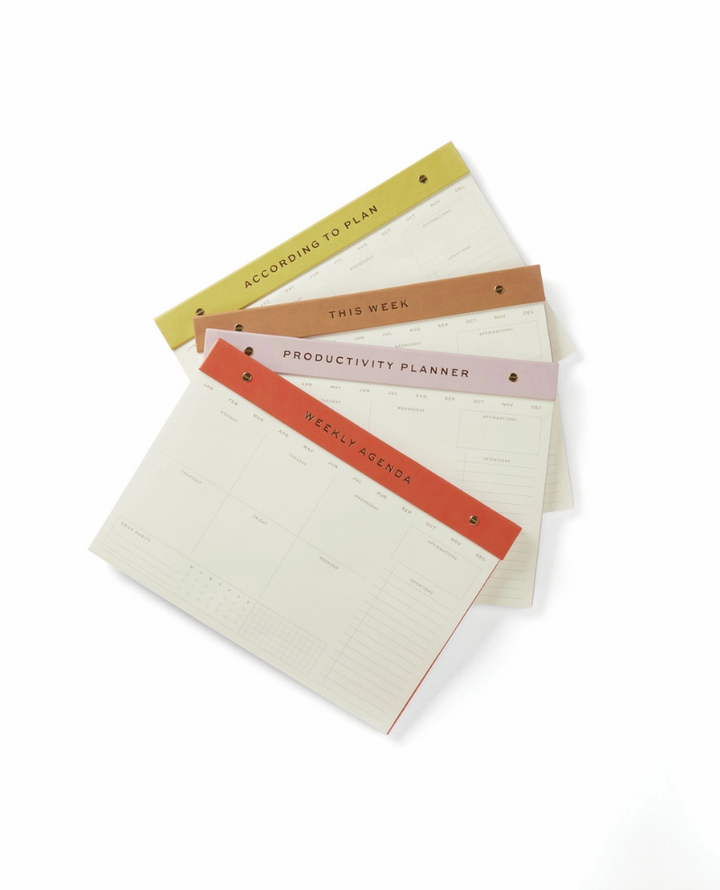Designworks Collective Chili Weekly Planner Notepad