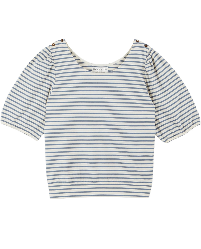 Emile & Ida Berlioz Foam Stripe T-Shirt