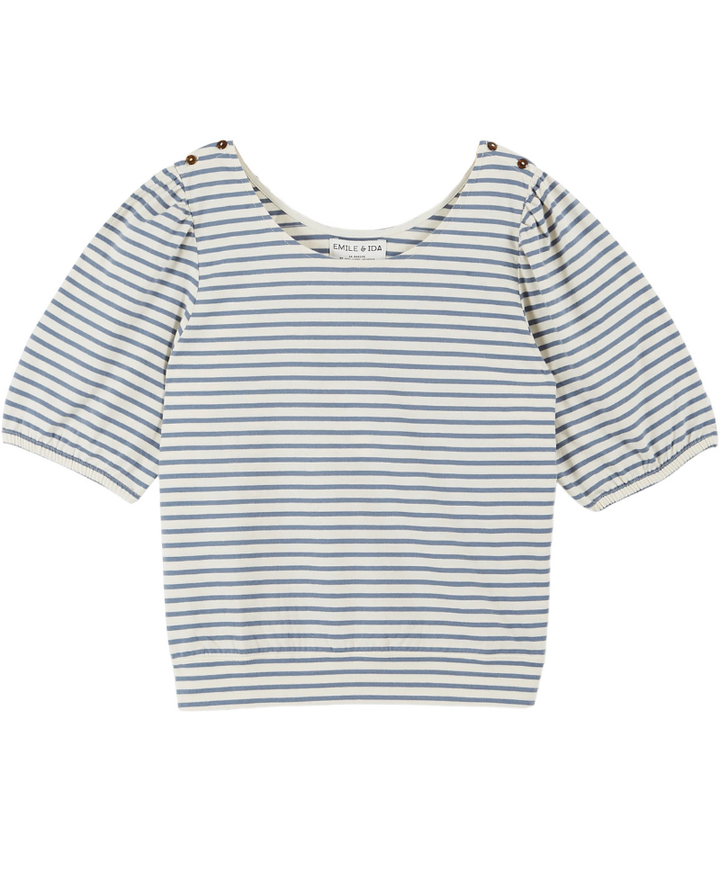 Emile & Ida Berlioz Foam Stripe T-Shirt