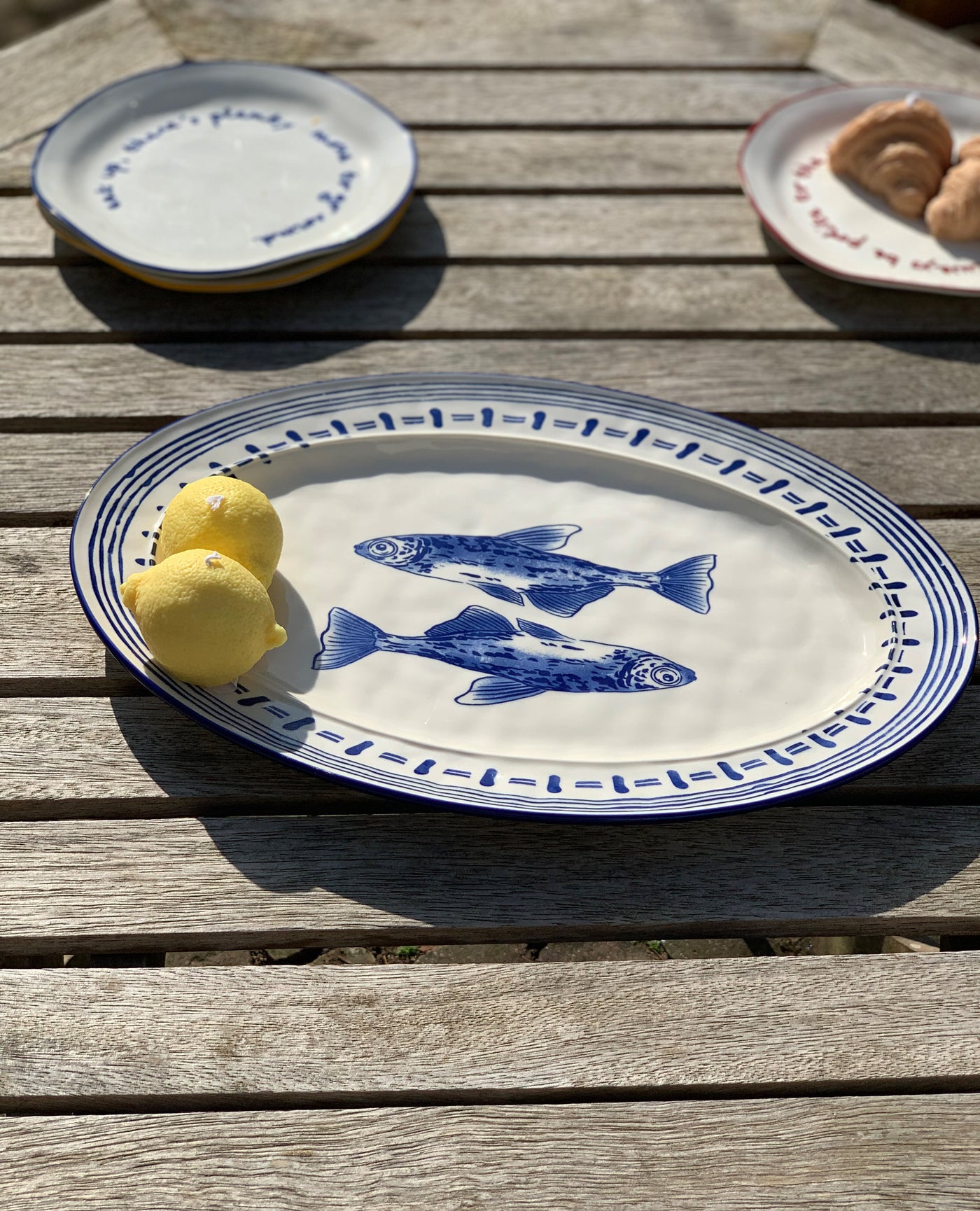 Opjet Paris Fish Oval Dish