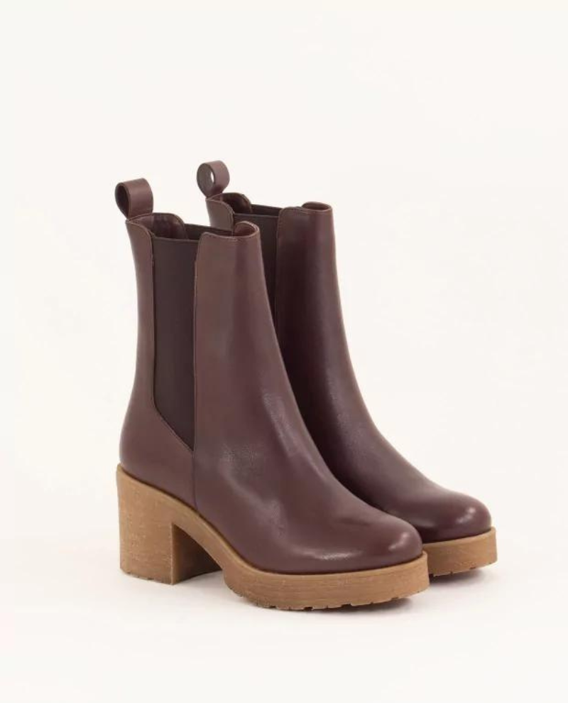 Sessun Artwood Leather Boots