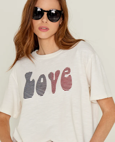 Five Ecru Love T-Shirt