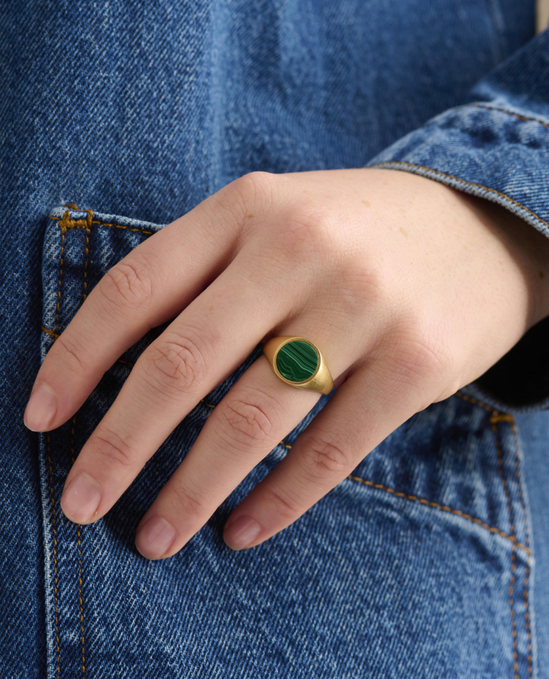 Pernille Corydon Forest Signet Ring