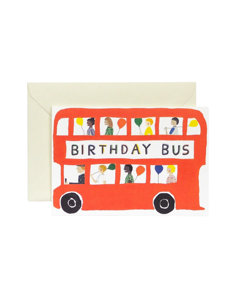 Hadley Birthday Bus Card