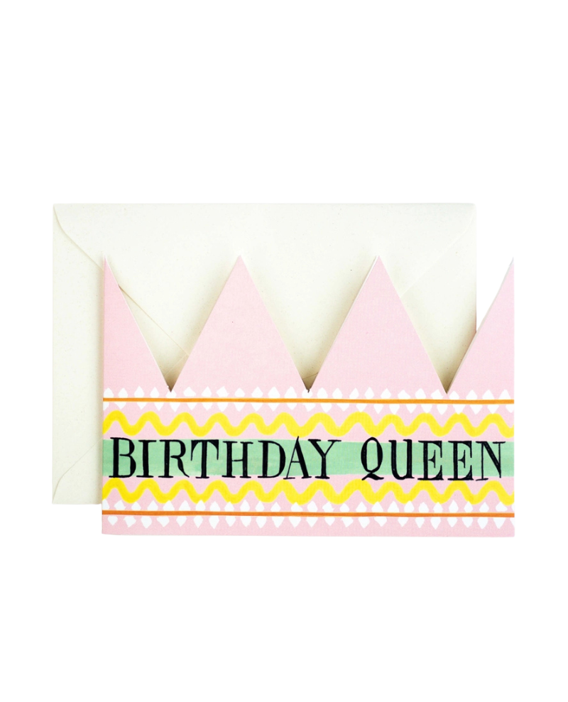Hadley Birthday Queen Hat Card