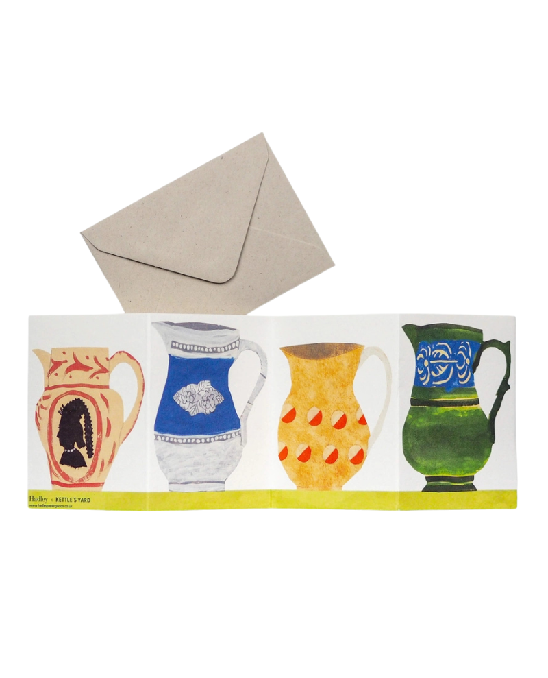 Hadley Jugs Concertina Card