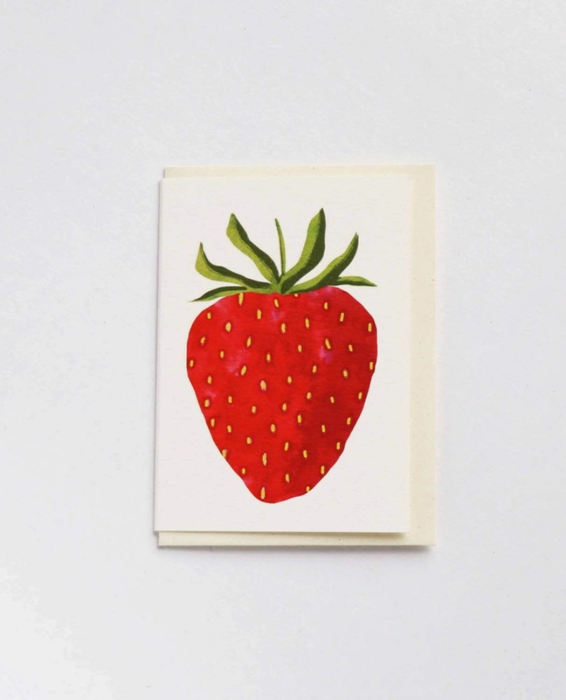 Hadley Little Strawberry Card