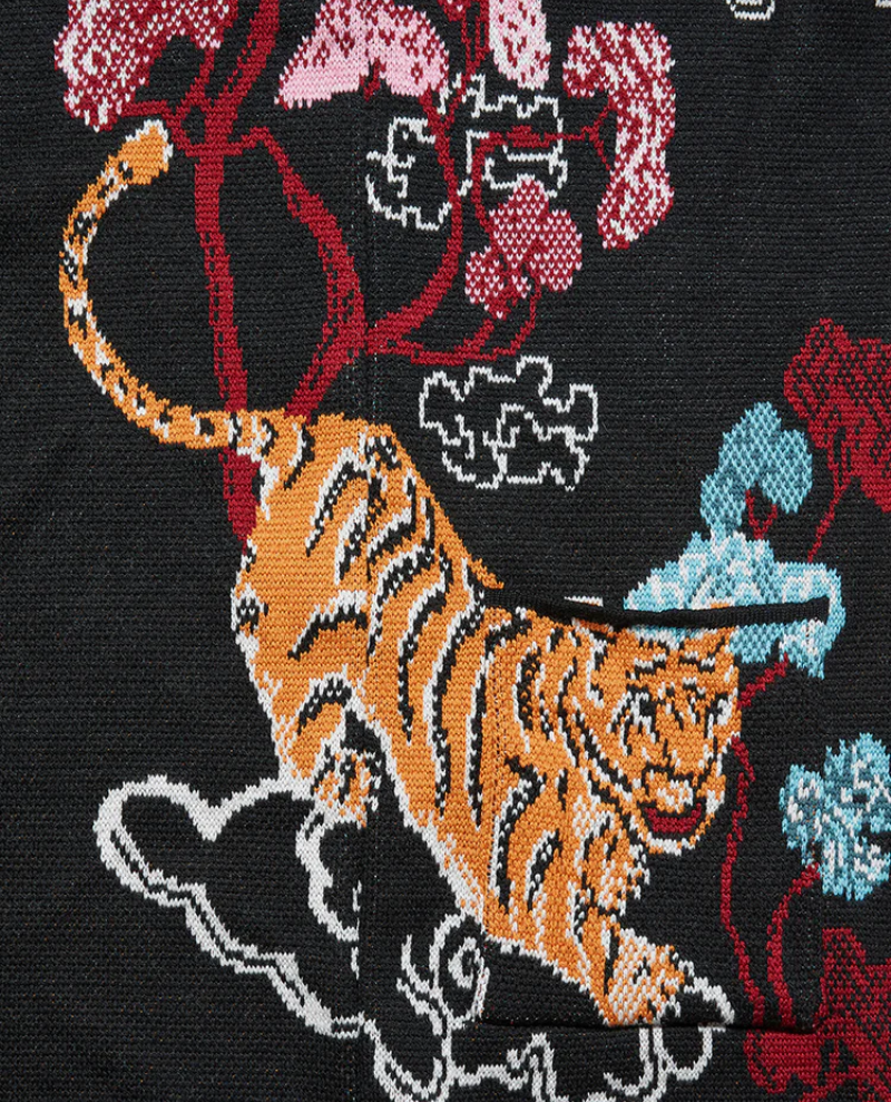 Hayley Menzies Courageous Tiger Short Cardigan