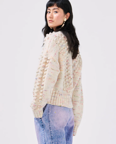 Hayley Menzies Fluffy Clouds Cream Knit