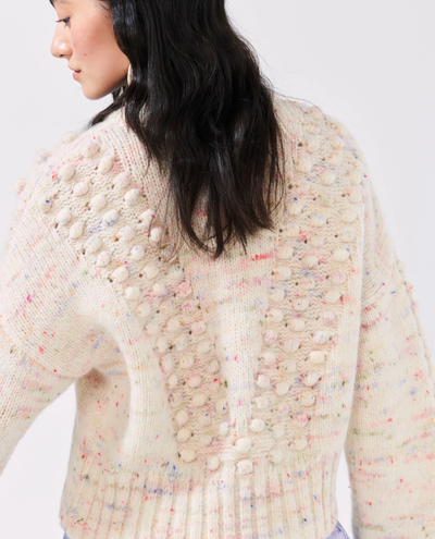 Hayley Menzies Fluffy Clouds Cream Knit