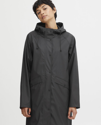 Ichi Tazi Black Rain Jacket