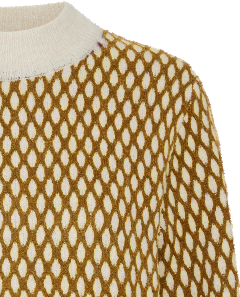 Ichi Kamara Green Moss Knit