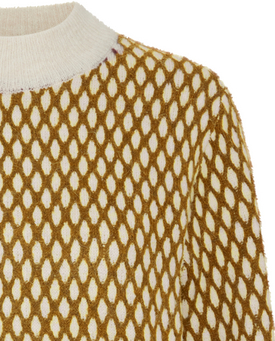 Ichi Kamara Green Moss Knit