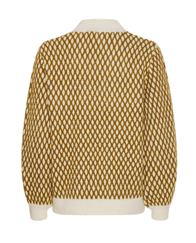 Ichi Kamara Green Moss Knit