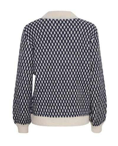 Ichi Kamara Navy Knitu