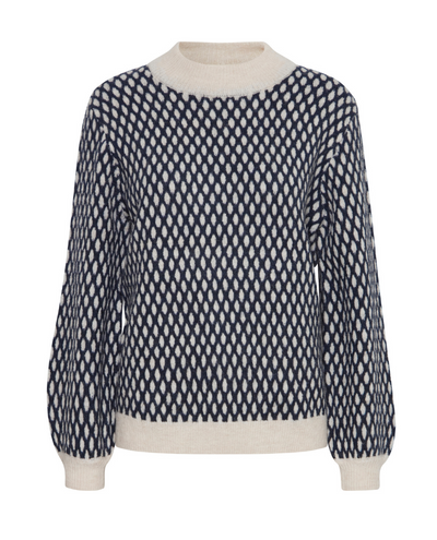 Ichi Kamara Navy Knitu