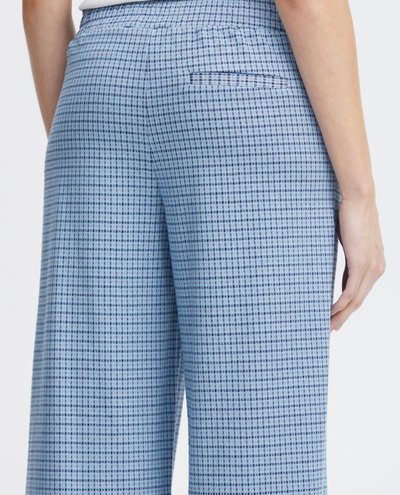 Ichi Kate Cameleon Blue Culotte Trousers