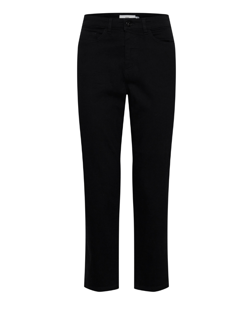 Ichi Twiggy Raven Black Jeans