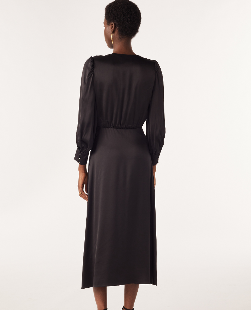 Ba&sh Chiara Black Dress