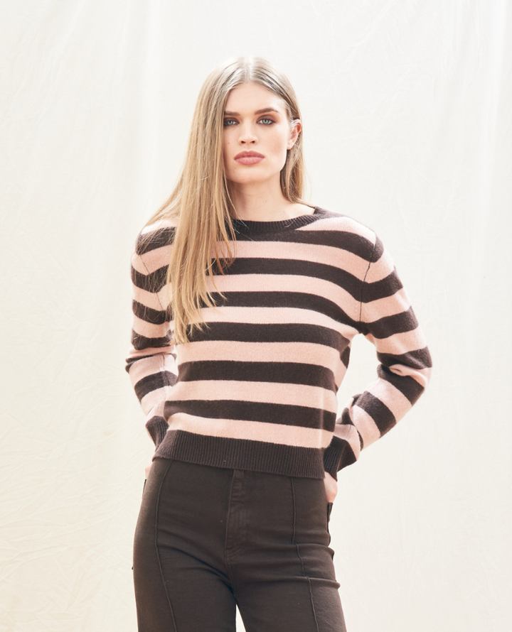 Jumper1234 Stripe Pluto Crew Knit