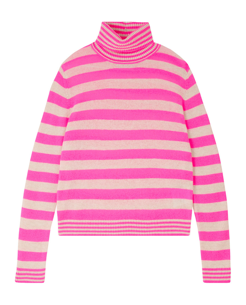 Jumper1234 Super Stripe Pink Knit
