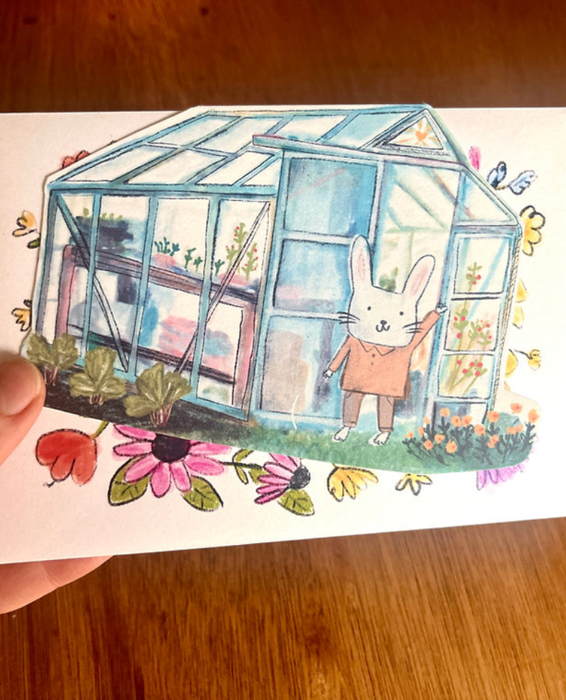 Laura Skilbeck Greenhouse Card