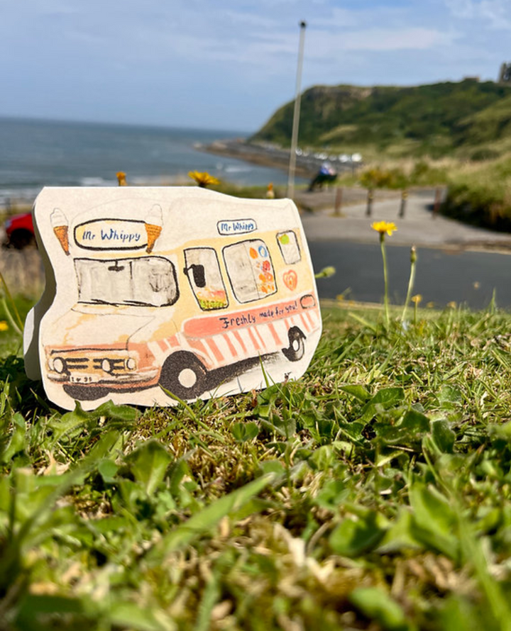 Laura Skilbeck Ice Cream Van Card