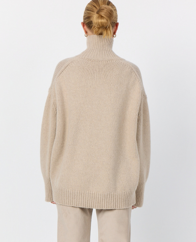 Levete Room Perle Beige Rollneck Knit